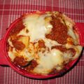 ソプラノさん's cooksnap of when they made ルクエでなすじゃがチーズミートソース焼き.