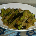 クレヨンmama's cooksnap of when they made 豚ひき肉と茄子のねぎみそ炒め.