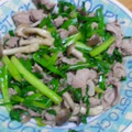 まいまいりん's cooksnap of when they made 簡単しめじとわけぎを使った豚肉の炒め物♪.