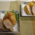なっち船長's cooksnap of when they made □■海老と鶏挽肉の油揚げ包み■□.