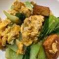 ゆみらんたん's cooksnap of when they made 簡単♪チンゲン菜と玉子のオイスター炒め.