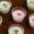 反省堂書店（のぐち）'s cooksnap of when they made 簡単お花見気分♪桜と抹茶の春色プリン♪.