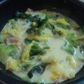 いいち子☆'s cooksnap of when they made ∮とろ～り♥キャベツとベーコンの豆乳煮∮.