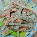 みはみは0104's cooksnap of when they made ごぼうの味噌マヨサラダ.