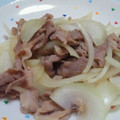 Riko0720's cooksnap of when they made 豚肉の塩だれ炒め.