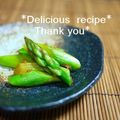 putimiko's cooksnap of when they made アスパラのおかか炒め.