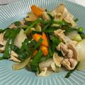 なつえり's cooksnap of when they made 茹でた豚肉で☆ニラと野菜の中華風煮炒め.