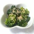 ゆうあっとにぱ's cooksnap of when they made ほうれん草ナムル.