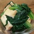 yuiop6789's cooksnap of when they made ふわふわ揚げとにらの入ったおひたし.