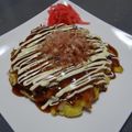 はくまいうまい's cooksnap of when they made ☆ふわふわサクサクお好み焼き☆.