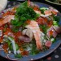 nacht514's cooksnap of when they made 海鮮バラちらし寿司.