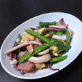ついさん's cooksnap of when they made 簡単！いかたまピーマン〜あっさり炒め〜.