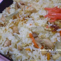 sakura＋'s cooksnap of when they made 鶏ごぼうの炊き込みごはん.