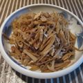 m@n@'s cooksnap of when they made きのこ＆ベーコン★きんぴらごぼう.
