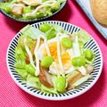 なおミール's cooksnap of when they made レタスたっぷりさつま揚げサラダ.