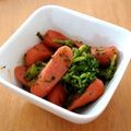ria･ria's cooksnap of when they made ブロッコリーとウインナーのケチャップ炒め.