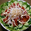 マダムG's cooksnap of when they made ㋻我が家の定番☆トマトサラダ.