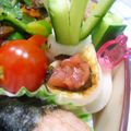 おんかめ's cooksnap of when they made ✿お弁当に✽ウメ～ちくわ✿.