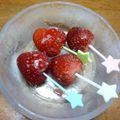 Match's cooksnap of when they made ＊苺の可愛い♡アイス＊.
