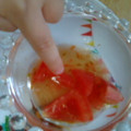 ☆このママさん☆'s cooksnap of when they made 冷やしトマトのはちみつがけ❤.