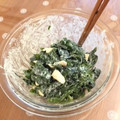 yuua122's cooksnap of when they made ささみとわかめのわさびマヨ和え.