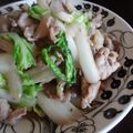 kebeibiko's cooksnap of when they made タイ風★白菜と豚切り落としのカピ炒め.
