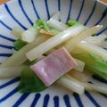 nuii's cooksnap of when they made ナンプラ～香る♪セロリいため.