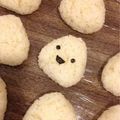 Y井C香's cooksnap of when they made ご飯がくっつかないオムスビ♪.