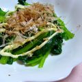 mikkusan's cooksnap of when they made 小松菜の変わりおひたし♪.