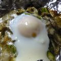 maruru-nn's cooksnap of when they made キノコとアスパラの卵チーズ焼き☆.