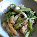 ちこちゃまん's cooksnap of when they made 小松菜とあげの簡単炒め煮.