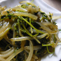 maruru-nn's cooksnap of when they made もやしと水菜の炒め物.