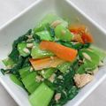 マロン・ニココ's cooksnap of when they made チンゲン菜のツナ和え.
