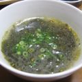 アジュンマ's cooksnap of when they made お誕生日にはわかめスープ.