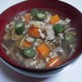 ちはる2011's cooksnap of when they made 体質改善◆和風根菜スープ.