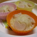mangoari's cooksnap of when they made おさかなソーセージで蒸しパン♪.