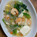 rikuayuake's cooksnap of when they made お豆腐と海老の旨煮.