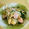 ito625913's cooksnap of when they made ☆ほうれん草の卵とじ炒め☆.