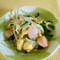 ito625913's cooksnap of when they made ☆ほうれん草の卵とじ炒め☆.