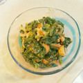 ぽんこつ510's cooksnap of when they made 竹輪とほうれん草のゴママヨ和え☆.
