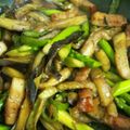 ぐみあぐみ's cooksnap of when they made 簡単！茄子とアスパラの炒め物.