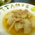 yuki829's cooksnap of when they made ゴマ油の風味香る❤大根とツナの煮物.
