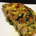 みずいろ号's cooksnap of when they made ハムとほうれん草のキッシュ.