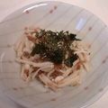 龍青空ママ's cooksnap of when they made さっぱり♪　えのきの梅和え.