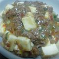 hitomiyasu's cooksnap of when they made 麻婆豆腐♡ 辛いの大好き！.
