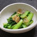 めなよ's cooksnap of when they made ピリ辛小松菜ニンニク炒め.
