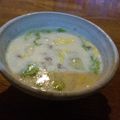 ちゃトン's cooksnap of when they made なめことほうれん草のふわふわミルクスープ.