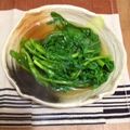 erimilo's cooksnap of when they made 春菊と湯葉の煮浸し.