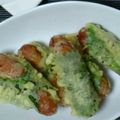 豆柴犬's cooksnap of when they made パキッ☆じゅわ♪ウインナーの天ぷら.