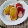 ペコララ's cooksnap of when they made 簡単・米粉の♡マドレーヌ.